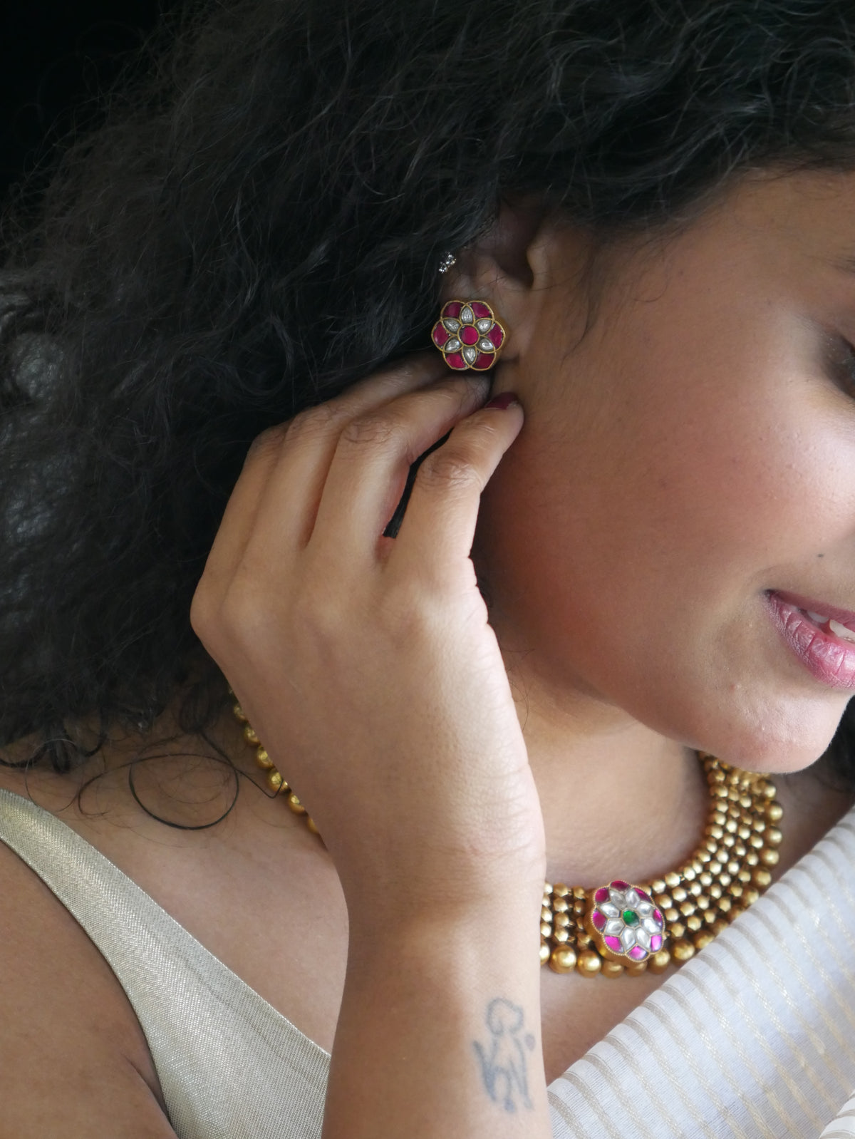 Kundan Addige Necklace