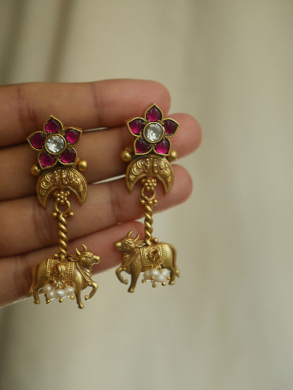 Nandhi Earrings