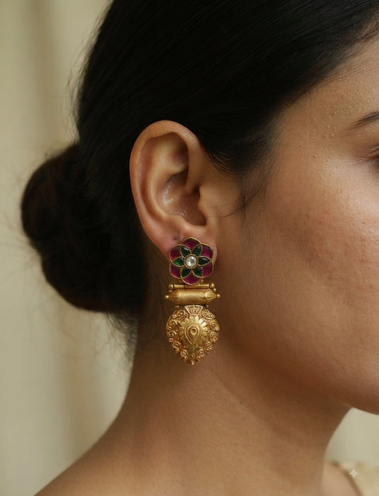 Kundan Heritage Earrings