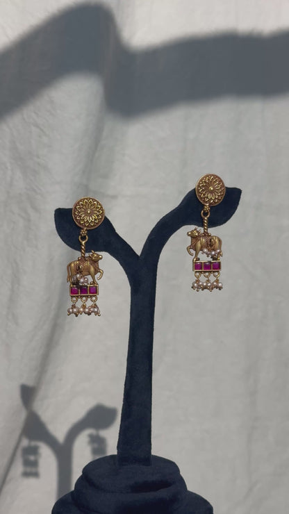 Antique Nandhi Heritage Hasli